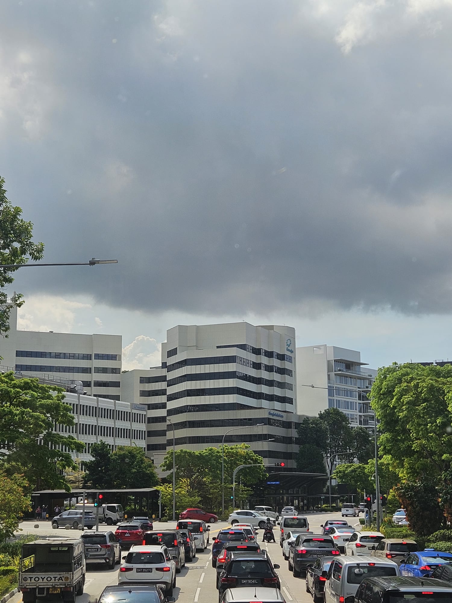 Upper Bukit Timah Road Singapore — daily commute